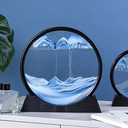 3D Moving Sand Art – Relaxing Desk Decoration