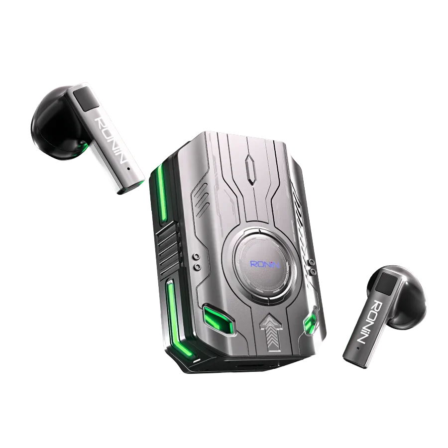 Dominator AirBuds Wireless Earbuds – Silver