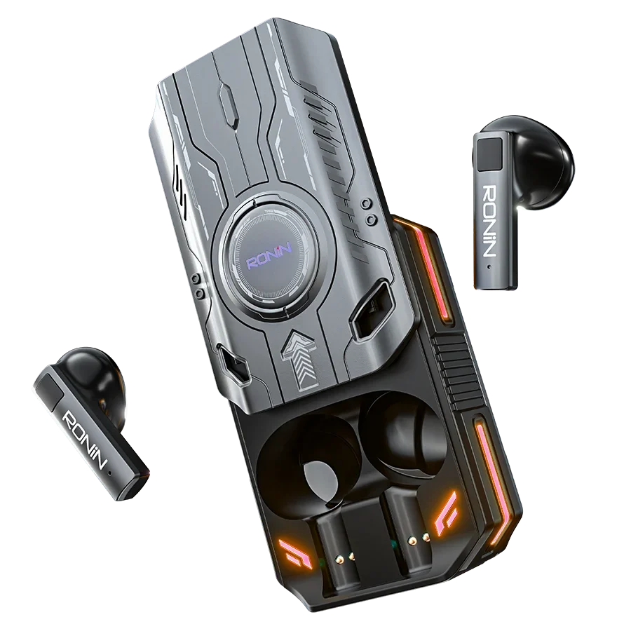 Dominator AirBuds Wireless Earbuds – Silver