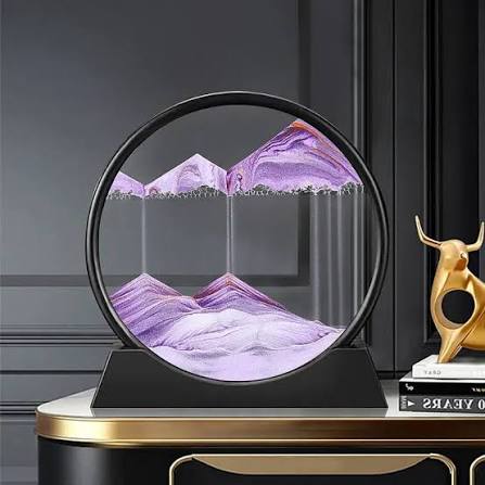 3D Moving Sand Art – Relaxing Desk Decoration