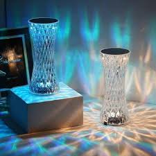 Rechargeable Rainbow LED Night Lamp with Remote Control